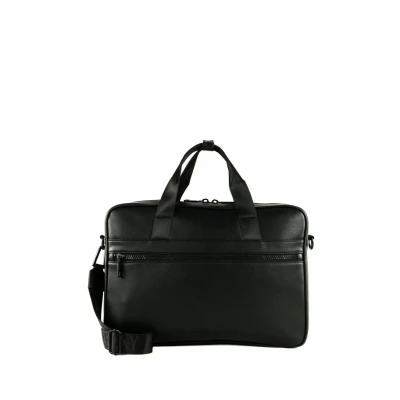 Afbeelding van REPLAY Business tas Laptoptas met laptopvak Bag Black Zwart