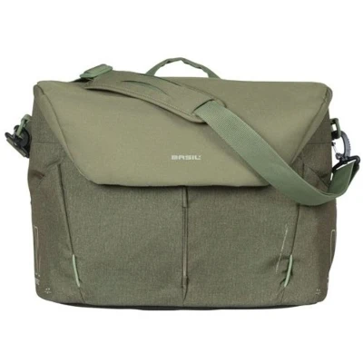 Afbeelding van Laptoptas Basil B Safe Commuter Nordlicht 17 liter 41 x 14 32 cm olijf groen