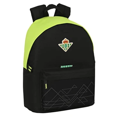 Afbeelding van Schoolrugzak Real Betis Balompié 31 x 41 16 cm Zwart Limoen
