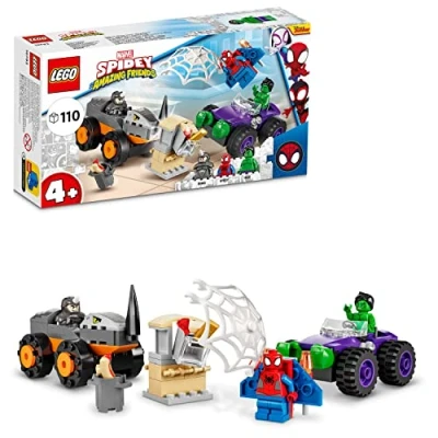 Image de LEGO® Marvel 10782 le combat des camions Hulk contre Rhino