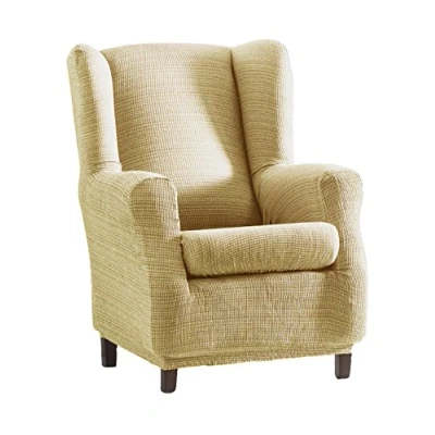 Afbeelding van Eysa Aquiles Elastische neksteun, bekleding voor fauteuil, polyester, katoen, beige, 37 x 29 5 cm
