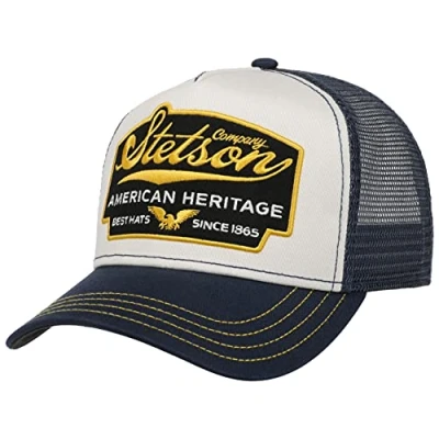 Afbeelding van STETSON American Heritage Small Kinderen/Heren Snapback Baseball Mesh met klep Lente Zomer, Donkerblauw