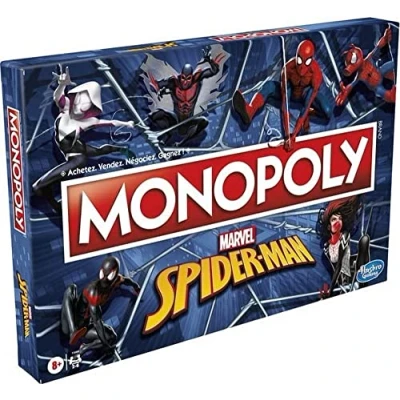Image de Jeu classique Hasbro Gaming Monopoly Spiderman Exclusivité Fnac