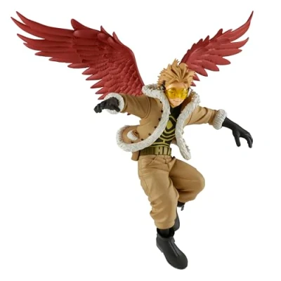 Afbeelding van Banpresto BP19370 My Hero Academia actiefiguur Hawks, The Amazing Heroes Vol 24, 14 cm, meerkleurig