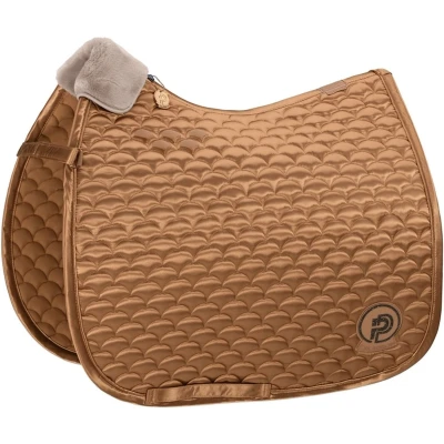 Afbeelding van Eskadron Platinum Dressuurzadeldekje Satin Cloud Cognac Pony