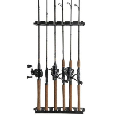 Afbeelding van Berkley Vertical 6 Rod Rack (incl. bevestigingsmateriaal) Hengelrek