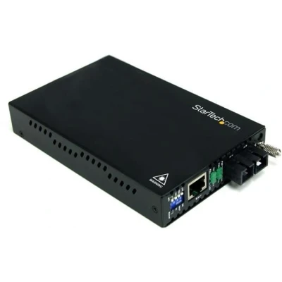 Afbeelding van Multimode Mediaconvertor Startech ET90110SC2 Zwart