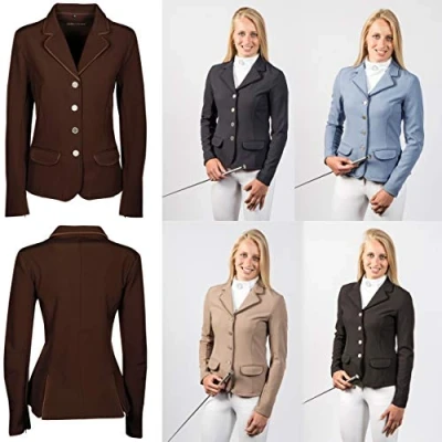 Image de Harry&#039;s Horse Veste d&#039;Équitation St. Tropez TT Noir XXL