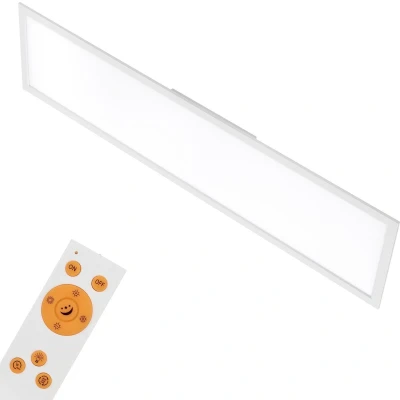 Afbeelding van Briloner Leuchten PIATTO Plafondlamp met afstandsbediening Dimbaar warm tot koud Wit licht
