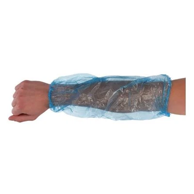 Afbeelding van Mouwovertrek CMT 20x40cm 20mu LDPE blauw