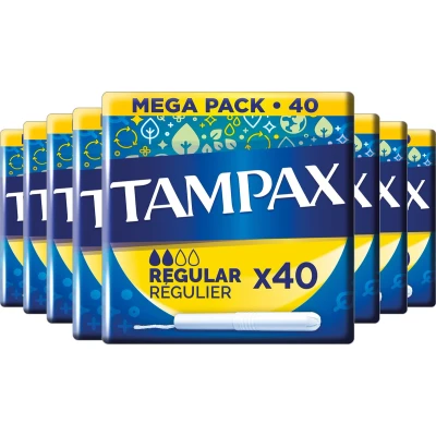 Afbeelding van Tampax Tampons Regular 40 stuks
