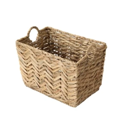 Afbeelding van CALICOSY Hoge mand van waterhyacint L46cm x H32 cm