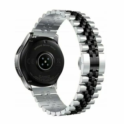 Afbeelding van Garmin Venu 2 &amp; 3 Stalen band Zilver / zwart RVS