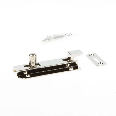 Afbeelding van Dulimex Profielschuif met bocht PSB 880B messing vernikkeld 35 x 80mm 0412.350.3580