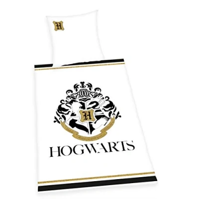 Afbeelding van Harry Potter Duvet Set Hogwarts (Gold) 135 x 200 cm , 80