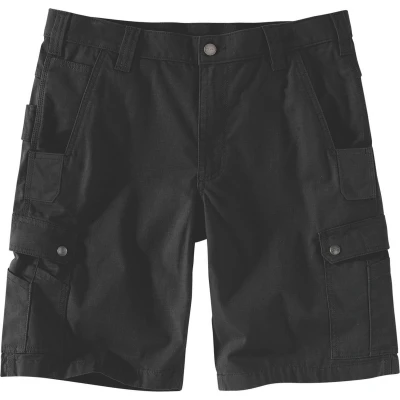 Afbeelding van Carhartt Ripstop Cargoshort Met Relaxte Pasvorm Zwart 30