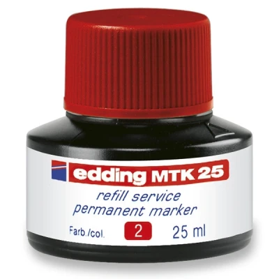 Image de Recharge encre marqueur permanent Edding MTK 25