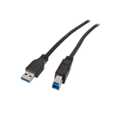 Afbeelding van Trust Superspeed USB 3.0 Connect Cable kabel Type A (M) naar B 3 m zwart