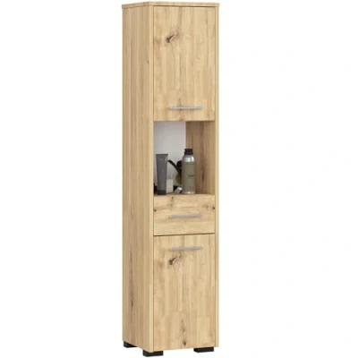 Afbeelding van Kolomkast voor Badkamer FIN / AKORD Furniture Factory Artisan Eik 30 x 140 cm