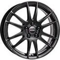 Afbeelding van ALUTEC 5 gat 17duim 112mm lichtmetalen Velg Monstr Mat zwart/gepolijst MN65733V24