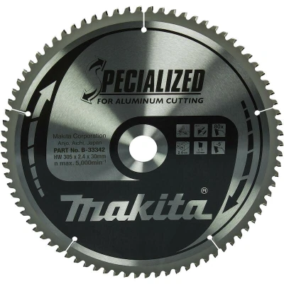 Afbeelding van MAKITA B 33342 zaagblad SPECIALIZED aluminium