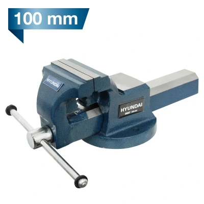 Afbeelding van Hyundai Stalen bankschroef staal 100mm