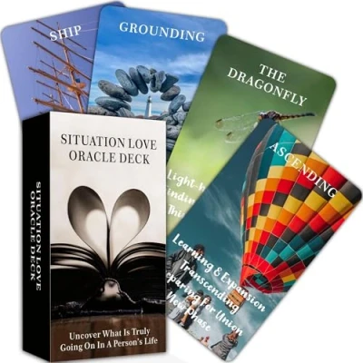 Afbeelding van QCFQCF Love Oracle Cards Decks, Situations Deck, for Beginners, Verduidelijking Liefde, Vrienden, Career Related