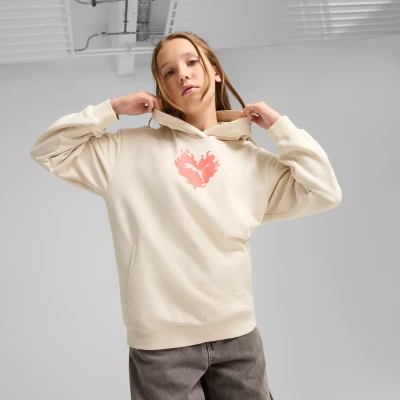 Afbeelding van Flaming Love hoodie voor Dames, Maat 9 10Y PUMA