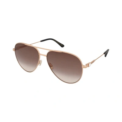 Afbeelding van Jimmy Choo Dammes Lunettes de soleil Or One Size