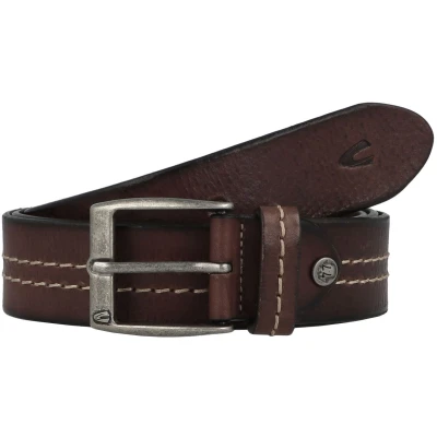 Afbeelding van camel active Riem Trail 1 Belt 4 cm W110 Brown Donkerbruin