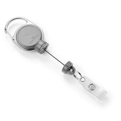 Image de Enrouleur avec bouton pression pour porte carte Durable