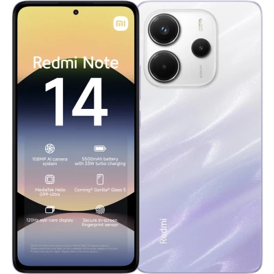 Afbeelding van Xiaomi Redmi Note 14 6GB/128GB Paars