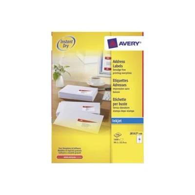 Image de Avery étiquettes adresses 1600 étiquette(s)