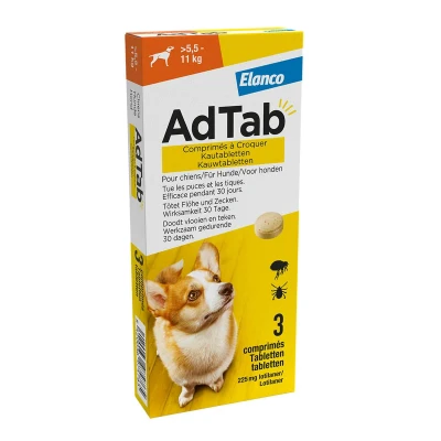 Afbeelding van AdTab Kauwtabletten Hond 5,5 11 kg