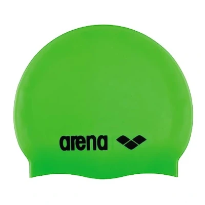Afbeelding van Arena Badmuts Classic Silicone Jr acid lime/black Default Title