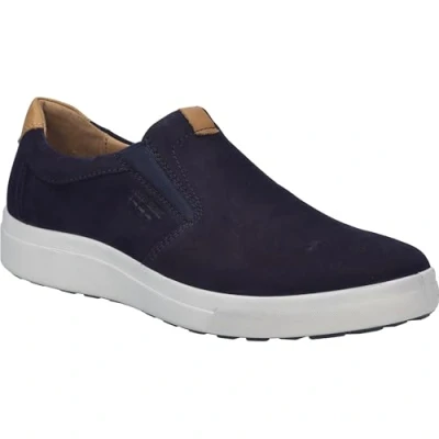 Afbeelding van Josef Seibel Maddox Sneakers laag, Heren, Maat: 42, Oceankombi Leer