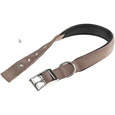 Afbeelding van Ferplast Hondenhalsband Daytona 53 X 2,5 Cm Staal/nylon Bruin