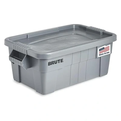 Afbeelding van Rubbermaid Brute opbergbox 53ltr grijs