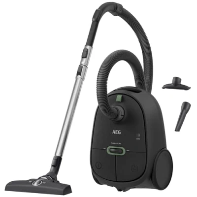 Afbeelding van AEG Clean 6000 AB61C1OKO Eco stofzuiger, hoog zuigvermogen, extra sproeiers, XL wielen, telescopische buis van roestvrij staal, 65% gerecyclede materialen, 12 m kabel