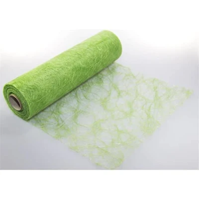 Afbeelding van Protinam Sizoweb 6090 tafelloper meigroen 30 cm x 25 m voor zomer, Pasen, Kerstmis of bruiloft decoratie (25 m, 6090)