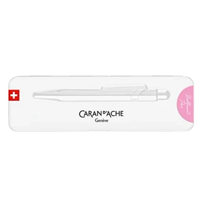 Image de Stylo à bille avec étui métal Caran d&#039;Ache 849 Colormat X Rose