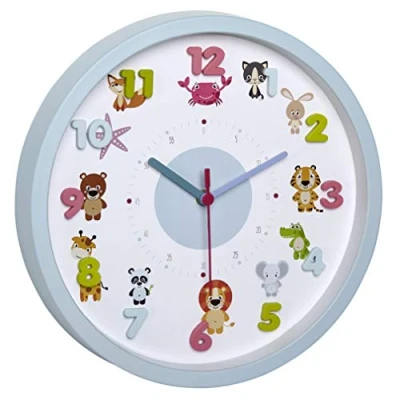 Afbeelding van TFA Wandklok Kinderklok Met Dieren