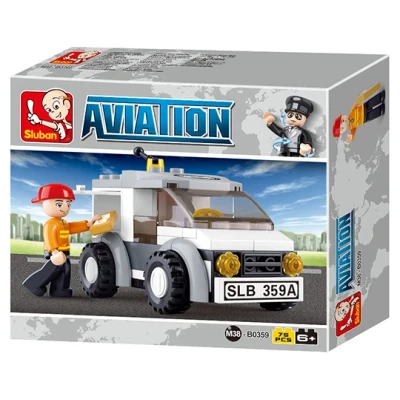 Afbeelding van Sluban Bezorgwagen 6938242952198