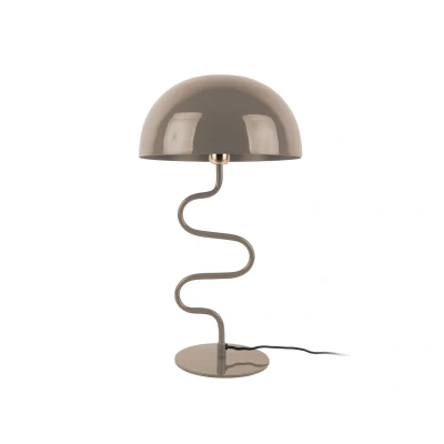 Afbeelding van Leitmotiv Tafellamp Twist Grijs 31x31x54cm Scandinavisch