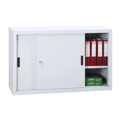 Afbeelding van Schuifdeurkast budget 75x160x45 Lichtgrijs