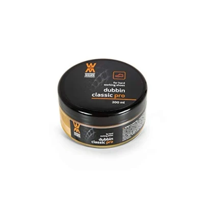 Afbeelding van WorkerWalker Dubbin Classic Pro Natuurlijk vet voor werkschoenen laarzen professionele waspasta leren schoenen Voedsel en waterafstotend 200 ml 6,76 fl. Oz, Doorzichtig