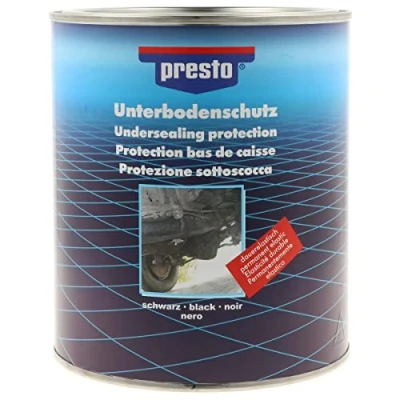 Afbeelding van presto 603260 bitumen bodembescherming 2,5 kg zwart