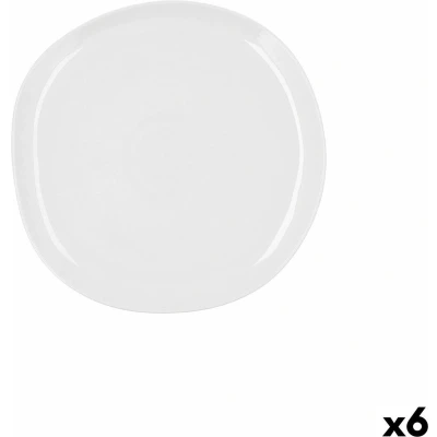 Afbeelding van Eetbord Ariane Earth Wit Keramisch Ø 27 cm (6 Stuks)