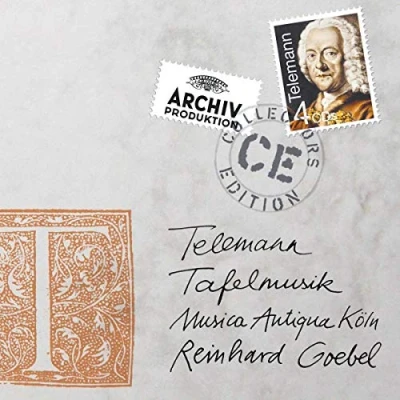Afbeelding van Reinhard Goebel, Musica Antiqua Köln Telemann: Tafelmusik (4 CD)