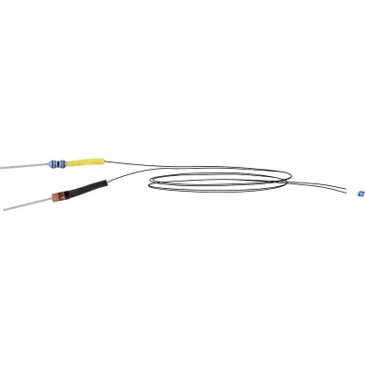 Afbeelding van Viessmann Modelltechnik 3564 LED mit Kabel, blau 5er Blauw 5 stuk(s)